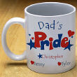 23550 - American Pride Mug - Hearts & Stars