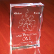 710551 - And Two Be Come One Keepsake Block