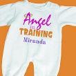 6561x - Angel in Training Fleece Romper