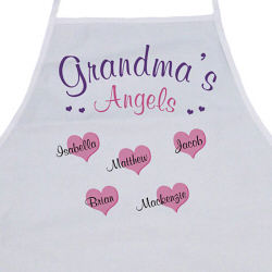 Angels Of My Heart Personalized Apron