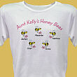 Honey Bees Personalized Scoop Neck T-Shirt 912624X