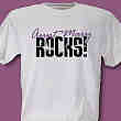 My Aunt Rocks Personalized T-Shirt