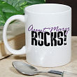 Personalized My Aunt Rocks Coffee Mug