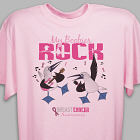 My Boobies Rock Breast Cancer Awareness T-Shirt 34817x