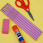 Engraved Lavender School Pencils