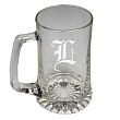 219251 - Any Initial Sports Glass Mug 