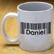 26840 - Barcode Name Coffee Mug