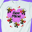 3590X - Bee Mine Hearts T-Shirt