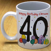 Birthday Ceramic Coffee Mug