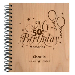 50th Birthday Memories Photo Album 