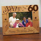 60th Birthday Picture Frame