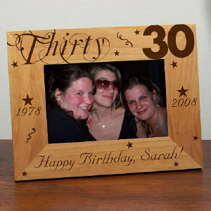 Happy Birthday Picture Frame