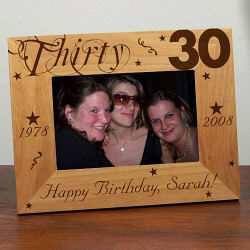 Happy Birthday Picture Frame 