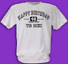 Custom Printed Happy Birthday Tee Shirts