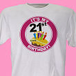 It's My Birthday Personalized 21st Birthday T-Shirt 32353-21X