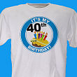 It's My Birthday Personalized 40th Birthday T-Shirt 32353-40X