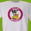 32353-16X - It's My Birthday Personalized Birthday T-Shirt 