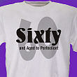 32357-60X - Perfection Personalized 60th Birthday T-Shirt 