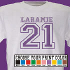 Sports Personalized 21st Birthday T-Shirt