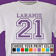 Sports Personalized 21st Birthday T-Shirt