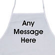 Block Message Personalized Apron