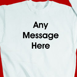 Block Message Sweatshirt