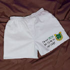Get Lucky Men's White Irish Personalized Boxer Shorts