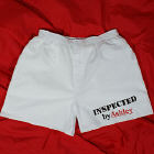 Valentine Men's White Personalized Boxer Shorts 962114X