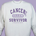 Cancer Survivor Athletic Dept. - Pancreatic Cancer Awareness Sweatshirt