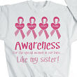 52003X - Awareness - Breast Cancer Awareness Personalized Sweatshirt 