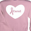 52001XPK - Big Heart - Breast Cancer Awareness Personalized Sweatshirt