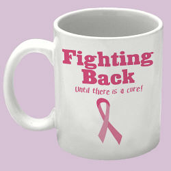 Fighting Back - Breast Cancer Awareness Coffee Mug
