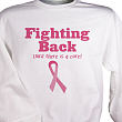 52009X - Fighting Back - Breast Cancer Awareness Sweatshirt