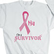 51995X - I'm A Survivor - Breast Cancer Awareness Sweatshirt 