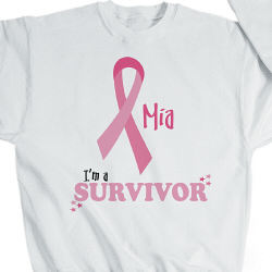 I’m A Survivor – Breast Cancer Awareness Sweatshirt