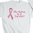 Survivor  - Breast Cancer Awareness Personalized Youth Sweatshirt