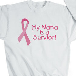 Survivor – Breast Cancer Awareness Personalized Youth Sweatshirt