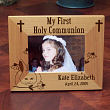 98111 - Bunny First Communion Wood Picture Frame