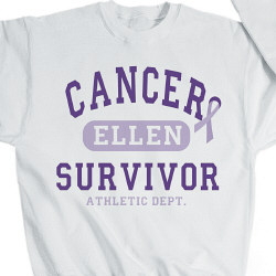 Cancer Survivor Athletic Dept. - Pancreatic Cancer Awareness Sweatshirt