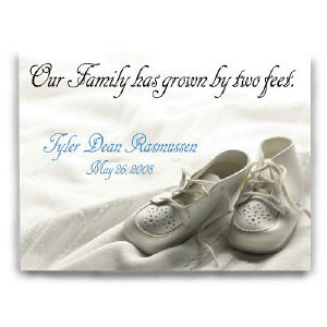 Photo Baby New Personalized Wall Canvas