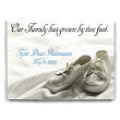 912244X - New Baby Personalized Canvas Wall Art - Family Has Grown 