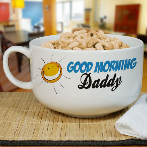 Personalized Ceramic Cereal Bowl GiftsForYouNow