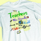 Change The World Teacher T-shirt