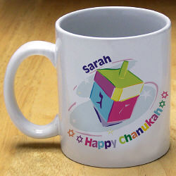 Chanukah Dreidel Coffee Mug