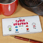 Super Grandma Personalized Checkbook Cover