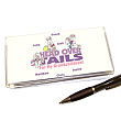 Head Over Tails Personalized Checkbook Cover