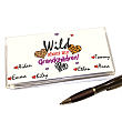 Wild About Personalized Checkbook Cover