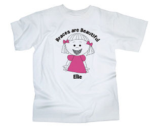 Braces Are Beautiful Youth T-shirt