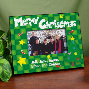 Merry Christmas Printed Frame