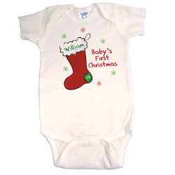 Baby's 1st Christmas Infant Creeper